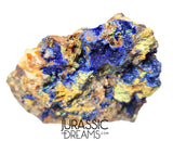 S343 - Top Huge Quartz Matrix coated with Azurite Crystals + Sulfides (Pyrite & Chalcopyrite)