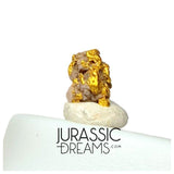 J201 - Top Beautiful Tiny Quartz with Native Gold 0,16g - California Historic "Gold Rush" Location