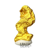 J564 - Nicely Shaped Large Native Gold Nugget 9,65g - Rare Spanish Location