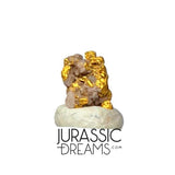 J201 - Top Beautiful Tiny Quartz with Native Gold 0,16g - California Historic "Gold Rush" Location