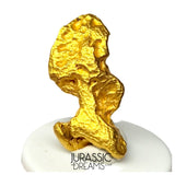 J564 - Nicely Shaped Large Native Gold Nugget 9,65g - Rare Spanish Location