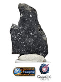 40008 - Outstanding Lunar Breccia Meteorite Part Slice "Under Classification" 4,19g