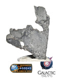 40017 - "The Apollo Lunar" Meteorite Sculptural Endcut "Gadamis 008"  Lunar ferroan anorthosite 0,67g IN CATAWIKI AUCTION NOW