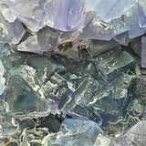 SWJ0025 - Finest Grade Blue Fluorite Crystal Cluster from Blanchard Mine (New Mexico)