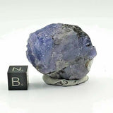 SWJ0058 - Huge Brilliant Violet Tanzanite Crystal - Merelani Hills, Tanzania. 35.8g