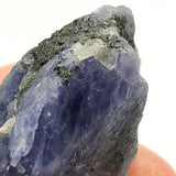 SWJ0057 - Huge Brilliant Violet Tanzanite Crystal - Merelani Hills, Tanzania. 38.8g