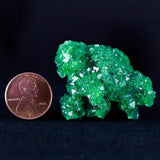 10103 - Green Alum Crystal Cluster Mineral Specimen Sokolowski Location Poland