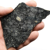 11002 - "Night Sky" Lunar Meteorite Slice "NWA 13951" Feldspathic Breccia 46.9g