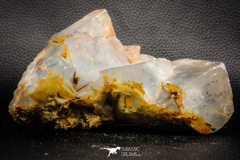 07911 -  Top Pale Blue Fluorite Crystals on Matrix Hameda Fluorite Mine South Morocco