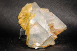 07911 -  Top Pale Blue Fluorite Crystals on Matrix Hameda Fluorite Mine South Morocco
