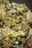 07916 - Slender Grass Green Epidote Crystals on Matrix Imilchil Mine Morocco