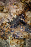 07619 - Beautiful Deep Blue Azurite Crystals on Carbonate Matrix - Kerrouchen (Morocco)