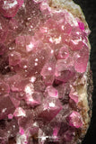 07633 -  Pink Cobaltoan Calcite Crystals on Matrix - Bou Azzer Mine (South Morocco)