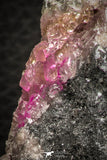 07634 -  Pink Cobaltoan Calcite Crystals on Matrix - Bou Azzer Mine (South Morocco)