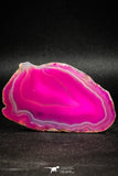 05075 -  Extremely Beautiful 2.91 Inch Brazilian Agate Slice (Chalcedony Geode Section)