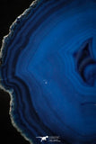 05079 -  Extremely Beautiful 2.87 Inch Brazilian Agate Slice (Chalcedony Geode Section)