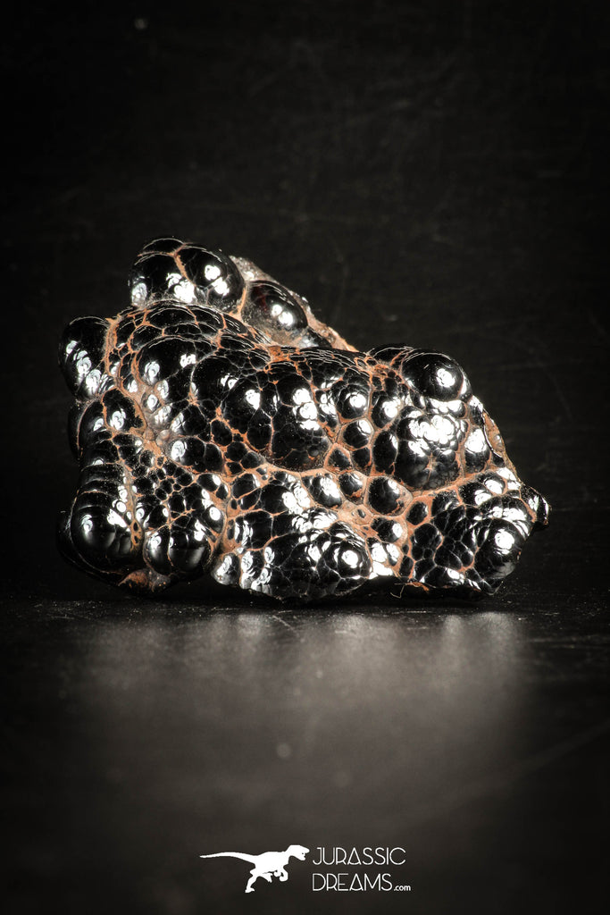 88516 - Dark Gray Bubbly Botryoidal 2.04 Inch Goethite from South Morocco