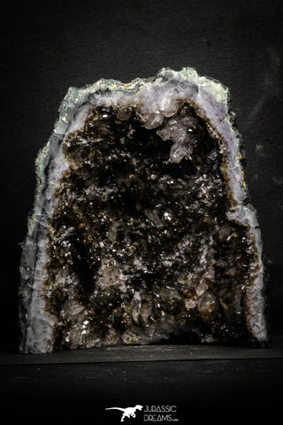 22089 - Beautiful Purple Natural Quartz Geode Minas Gerais District - Brazil