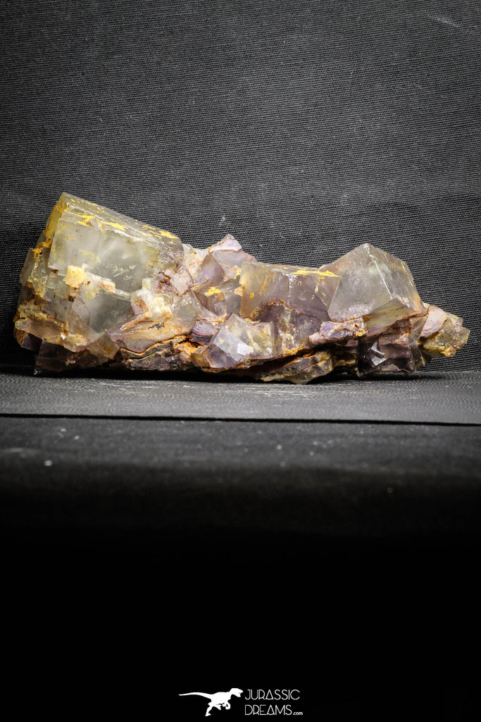 22112 -  Top Pale Blue Fluorite Crystals on Matrix Hameda Fluorite Mine South Morocco