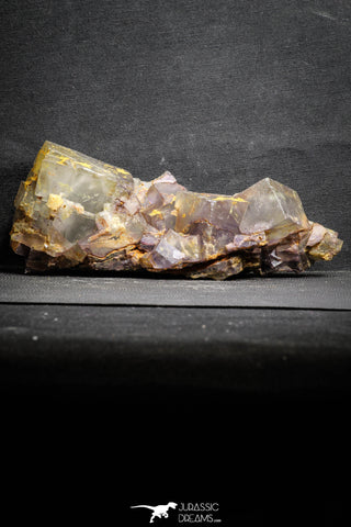 22112 -  Top Pale Blue Fluorite Crystals on Matrix Hameda Fluorite Mine South Morocco