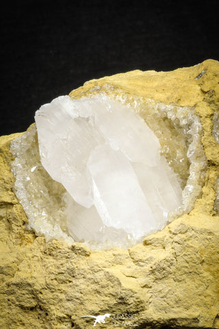 22196 - Calcite Geode with Gypsum Crystal 680 g in Natural Matrix