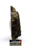 08868 - MARTIAN NWA 6963 Shergottite Meteorite 0.486 g Thin Section with Fusion Crust