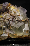 22205 - Top Pale Blue Fluorite Crystals on Matrix Hameda Fluorite Mine South Morocco