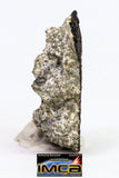 08895 - Fragment 2.031g NWA Monomict Eucrite Achondrite with Fresh Fusion Crust Meteorite