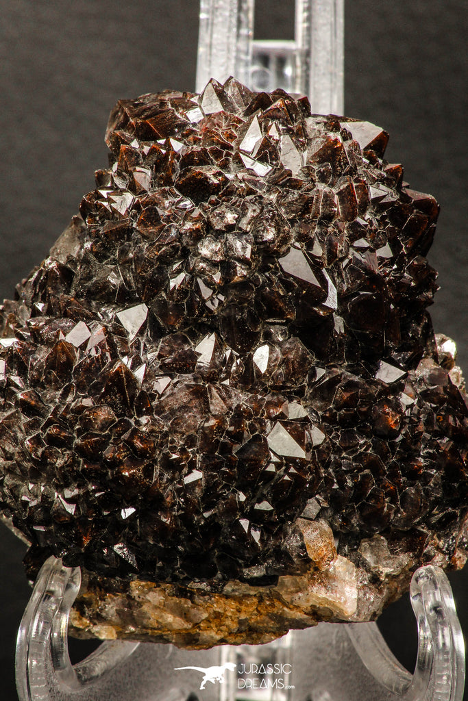 07814 - Top Beautiful 2.88 Inch Natural Quartz Crystals (hematoide variety) Jbel Saghro Mines