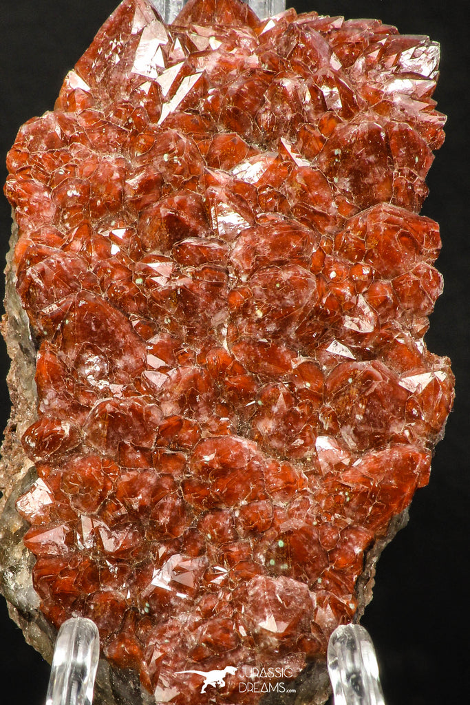 07728 - Top Beautiful 3.50 Inch Natural Quartz Crystals (hematoide variety) Jbel Saghro Mines