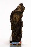 08933 -Top Rare NWA IMB Impact Melt Breccia Chondrite Meteorite Polished Section 1.64 g