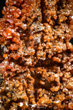 06263 -  Beautiful Red Vanadinite Crystals Cluster from Mibladen Mining District, Midelt Province, Morocco