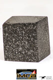 09063 - Top Beautiful NWA Cut and Polished Enstatite Chondrite EL6 24.9 g Geometric Shape