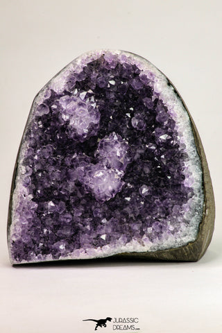 09104 - Beautiful Purple Natural Amethyst Geode Minas Gerais District - Brazil