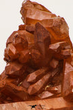 09109 - Top Beautiful 3.76 Inch Natural Red Iron-Oxide Coated Quartz Crystals Cluster