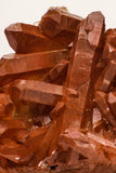 09109 - Top Beautiful 3.76 Inch Natural Red Iron-Oxide Coated Quartz Crystals Cluster