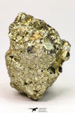 09114 - Top Beautiful 1.89 Inch Pyrite Crystals from famous Navajun Mines (Spain)