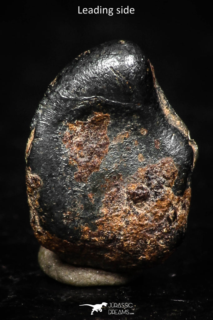 05289 - Taza (NWA 859) Iron Ungrouped Plessitic Octahedrite Meteorite 0.9g ORIENTED