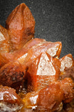 20077 - Top Beautiful 5.57 Inch Natural Red Iron-Oxide Coated Quartz Crystals Cluster