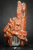 20078 - Top Beautiful 3.83 Inch Natural Red Iron-Oxide Coated Quartz Crystals Cluster