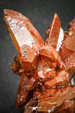 20079 - Top Beautiful 4.46 Inch Natural Red Iron-Oxide Coated Quartz Crystals Cluster