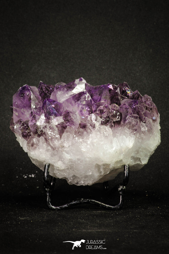 20142 - Beautiful Purple Natural Amethyst Crystals Cluster Minas Gerais District - Brazil