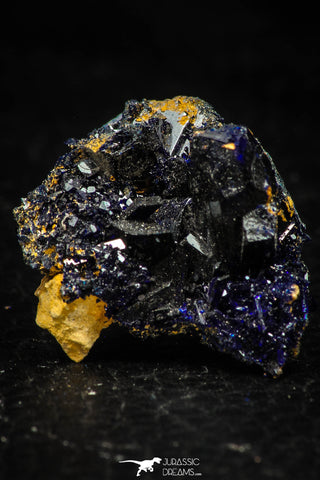 08340 - Beautiful Deep Blue Azurite Crystals - Kerrouchen mine (Morocco)