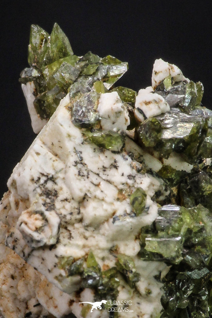 20333- Rare Titanite on Rutile after Ilmenite and with Microcline - Imilchil Mine Morocco