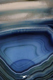 20394 -  Extremely Beautiful 5.18 Inch Brazilian Agate Slice (Chalcedony Geode Section)
