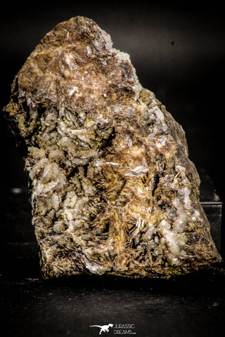 06830 - Beautiful Chalcopyrite Crystals + Barite Crystals in Matrix - South Morocco