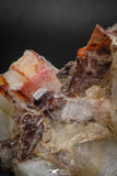 08257 - Top Beautiful 2.40 Inch Natural Red Iron-Oxide Coated Quartz Crystals Cluster
