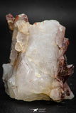 08257 - Top Beautiful 2.40 Inch Natural Red Iron-Oxide Coated Quartz Crystals Cluster