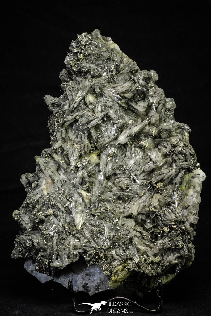 21570 - Association Quartz + Pyrite + Barite Crystals - Alnif (Morocco)