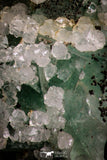 21676 - Top Rare Green Fluorite Crystals + Quartz on Matrix Hameda Fluorite Mine South Morocco